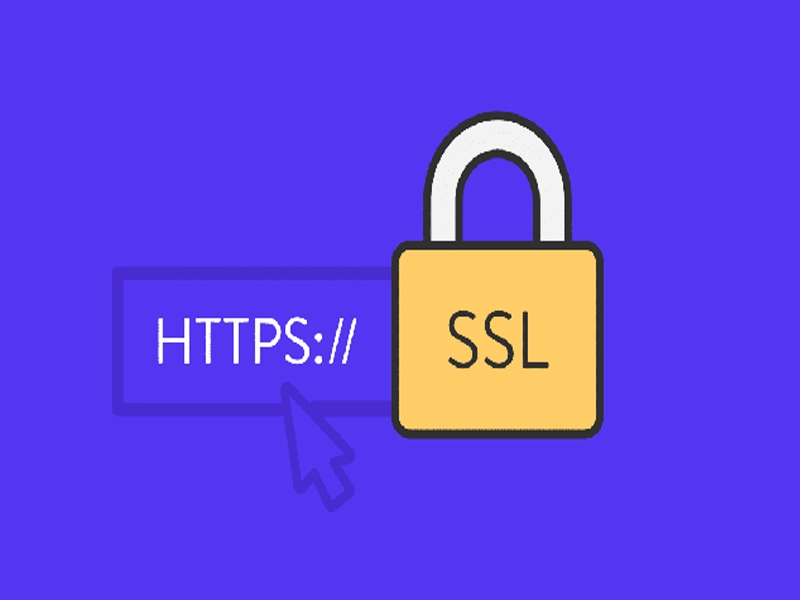 حماية باستخدام شهادة SSL